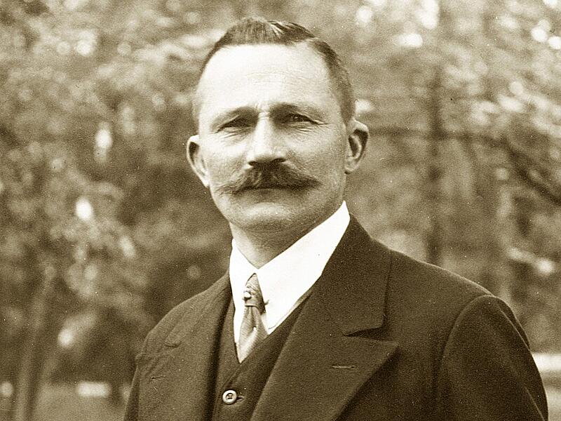 100 Jahre Kunzmann Bad Bocklet Urgroßvater Gregor Kunzmann (1878-1957) gründete 1926 den Familienbetrieb in der „Villa Kunzmann“