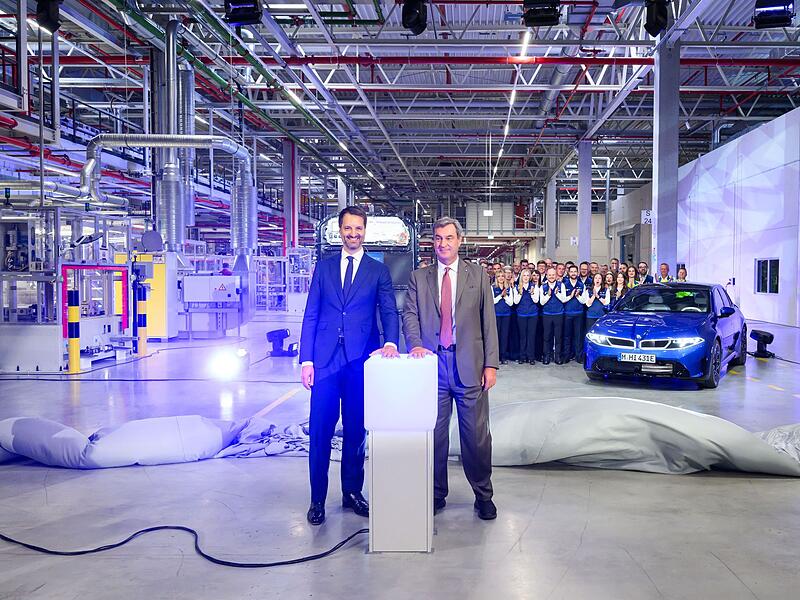 Produktionsbeginn im BMW-Batteriewerk Irlbach-Stra&szlig;kirchen