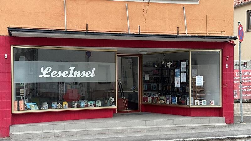 Klein, aber fein: die beliebte Leseinsel in Weisendorf