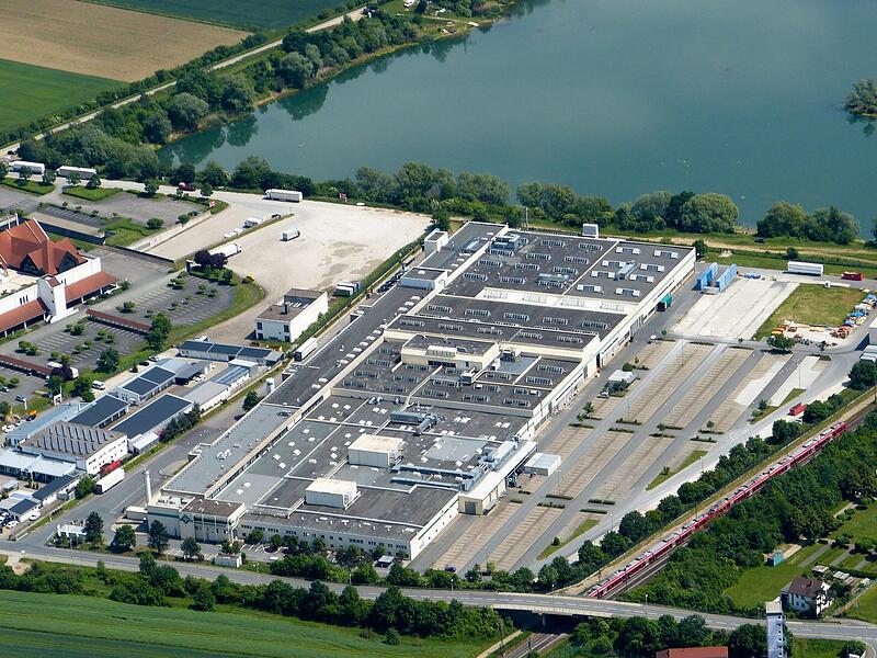 Das Schaeffler-Werk in Hirschaid
