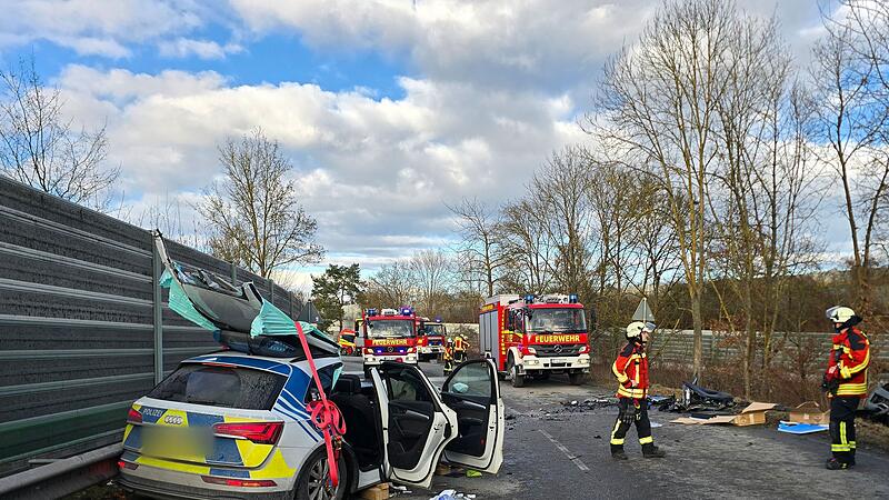 Unfall mit Polizeiauto