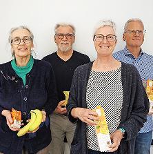 Der neue Vorstand: (von links) Waltraud Finckh (Beisitzerin); Wolfgang Haupt (Kassierer); Bianca Key (1. Vorsitzende) und Oliver Key (Schriftführer). Es fehlt Elke Brand (2. Vorsitzende). Der neue Vorstand: (von links) Waltraud Finckh (Beisitzerin); Wolfgang Haupt (Kassierer); Bianca Key (1. Vorsitzende) und Oliver Key (Schriftführer). Es fehlt Elke Brand (2. Vorsitzende).