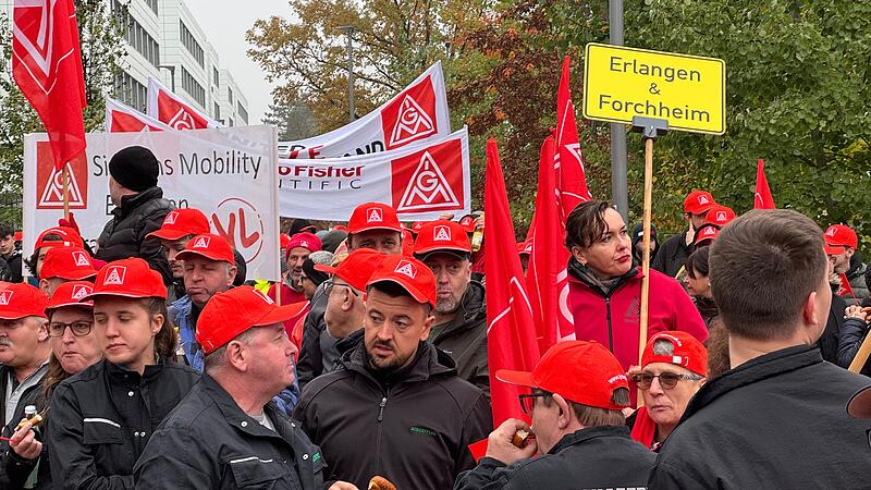 Tarifstreik in Erlangen