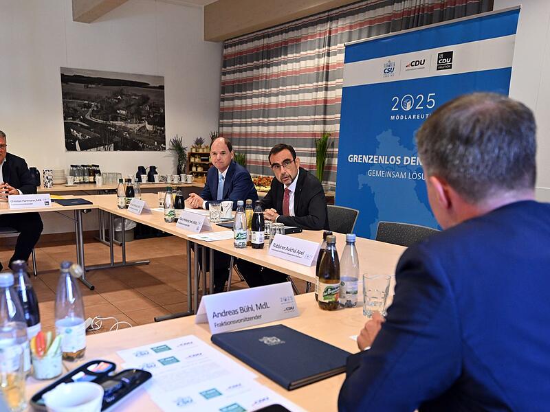 Treffen von CDU- und CSU-Fraktionsvorsitzenden