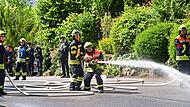 Leistungsprüfung bei der Garitzer Wehr. Leistungsprüfung bei der Garitzer Wehr.