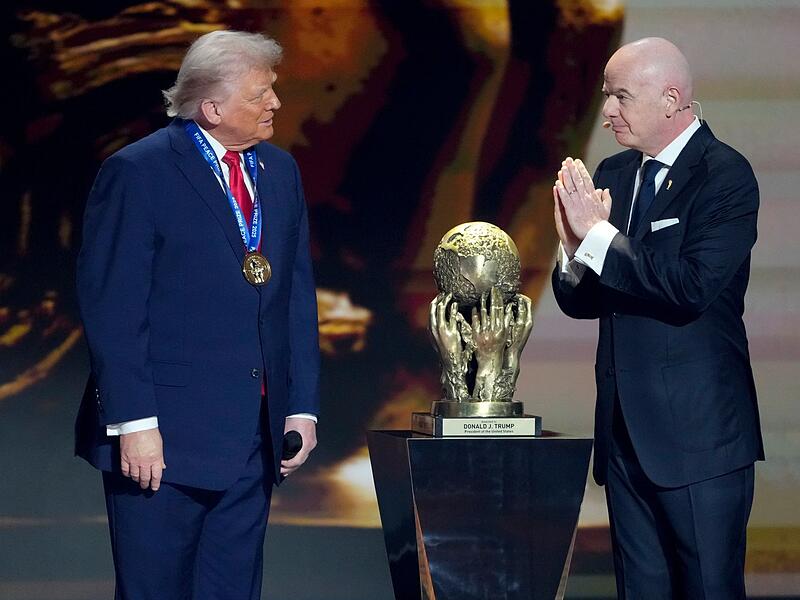Donald Trump und Gianni Infantino