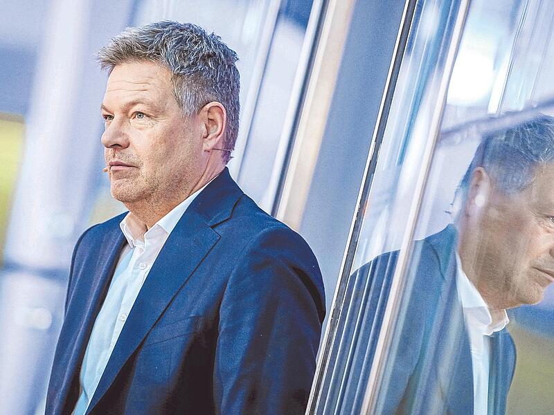Robert Habeck verlässt die Politik mit einem verbalen Knall. Das Bild stammt aus dem Februar, damals war er noch Wirtschaftsminister.  &#160;&#160;