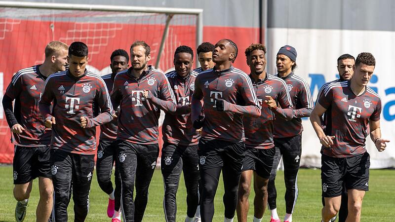 Manchester City - Bayern München - Abschlusstraining in München Manchester City - Bayern München - Abschlusstraining in München