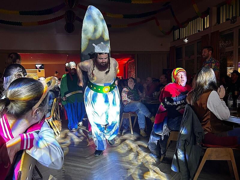 Obelix vom „Burschen-Balledd“. Obelix vom „Burschen-Balledd“.