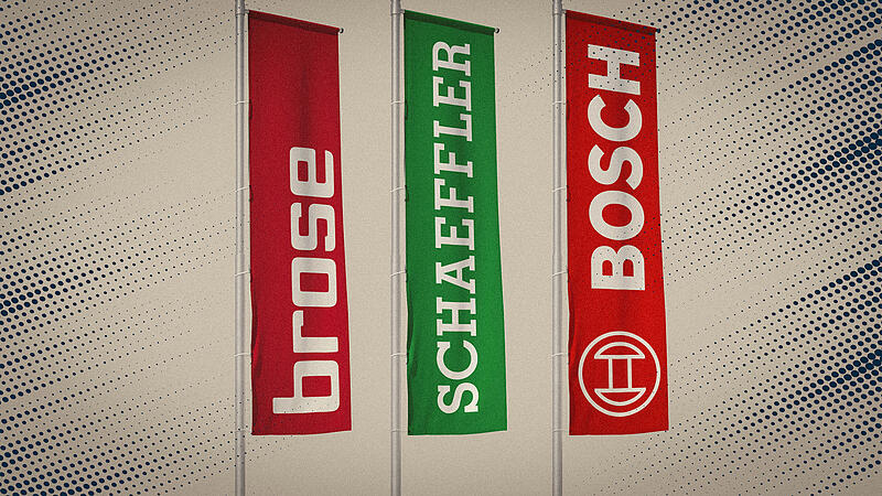 Auch die fr&auml;nkischen Automobilzulieferer Brose, Schaeffler und Bosch trifft die Krise der Automobilbranche.