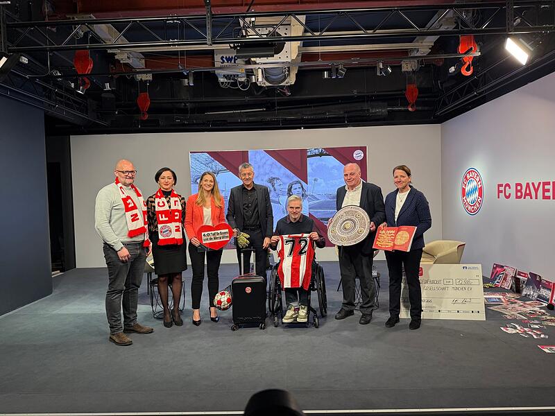 Veranstaltung FC Bayern zu Demenz-Aktion