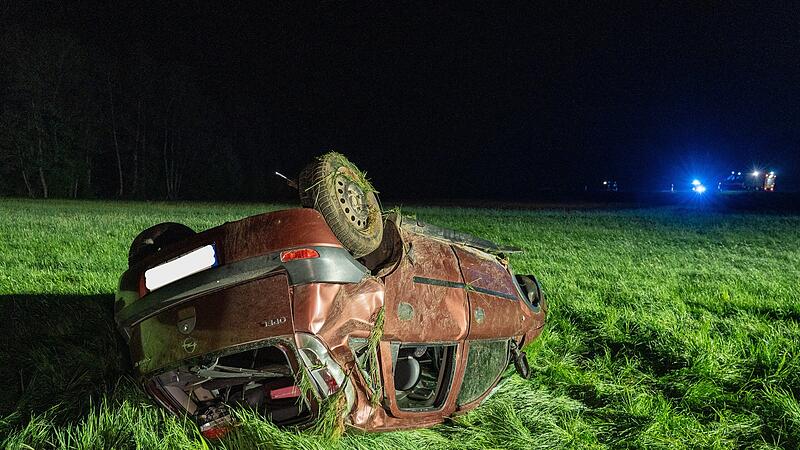 Unfall BA44 von Mittelsteinach in Richtung Untersteinach