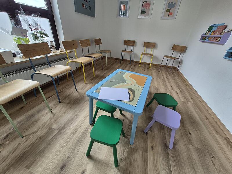 Ein Bilderrundgang durch die Praxis am Tag der Er&ouml;ffnungDie neue Facharztpraxis f&uuml;r Kinder- und Jugendmedizin in Kronach