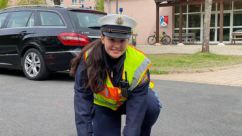 Wendy aus dem Landkreis Forchheim will Polizistin werden.