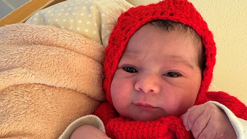 Es gibt ein Weihnachtsbaby: die kleine Aysel.