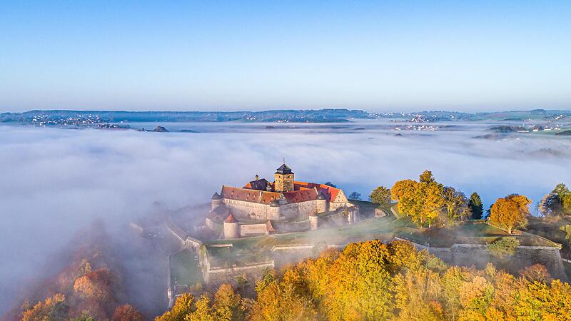 Auch die Festung Rosenberg lockt Urlauber nach Franken.