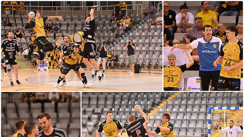 Der HSC Coburg hat den HC Erlangen im Derby geschlagen.