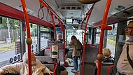 Busdurchsagen Stadtwerke Bamberg Testfahrt