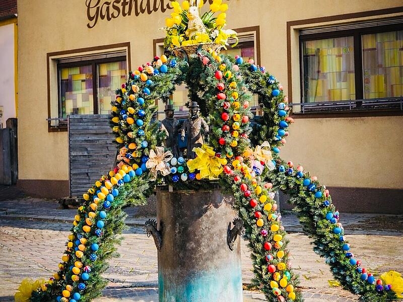 Osterbrunnen Steinach