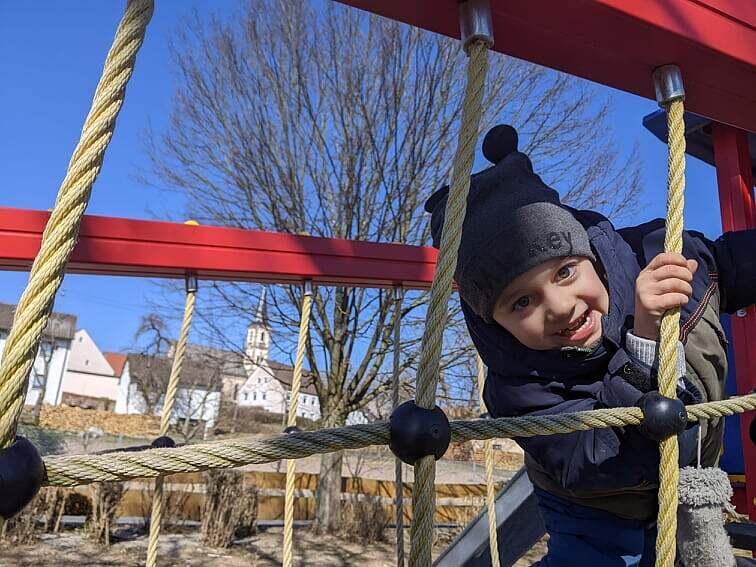 Gl&uuml;ckliches KindergesichtForchheim & Fr&auml;nkische Schweiz