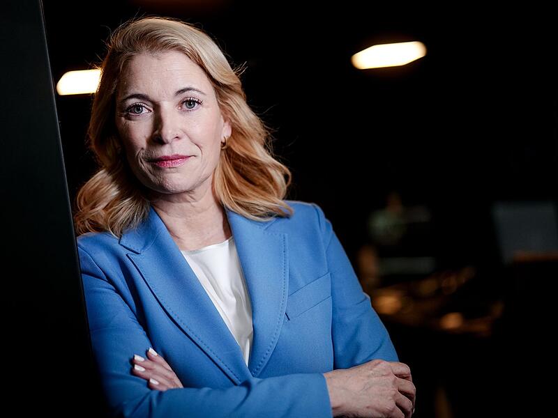 Bahnchefin Evelyn Palla