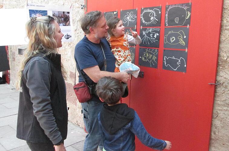 Hammelburg: „Kunst im KindergARTen“ auf der Trimburg