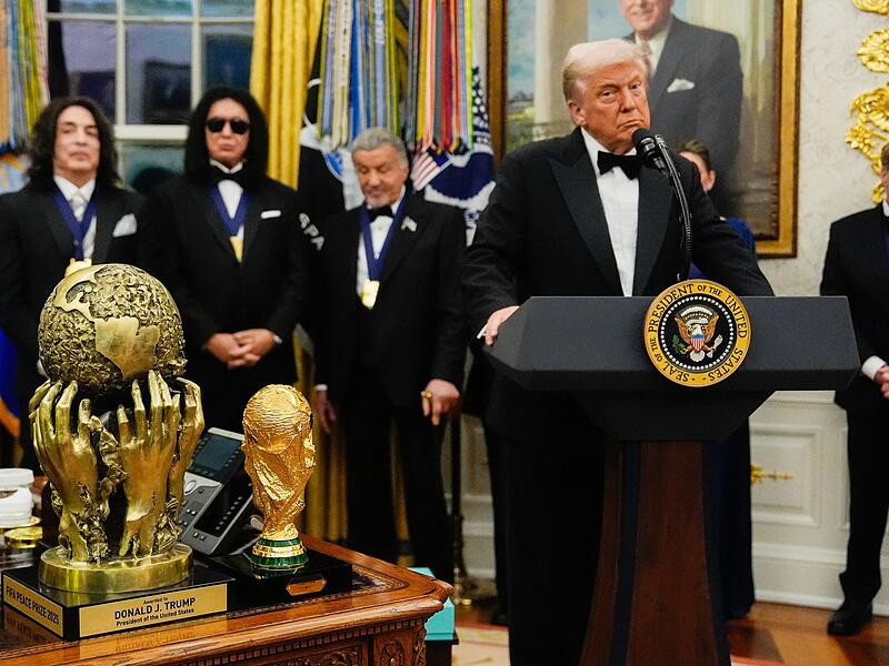 US-Präsident Trump verleiht Kennedy-Preis US-Präsident Trump verleiht Kennedy-Preis