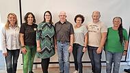 Der alte und neue Vorstand der UBM (von links): Daniela Kammermaier, Nicole George, Simone Naumann, Thomas Müller, Andrea Wichert, Jürgen Naumann und Martina Kresler.