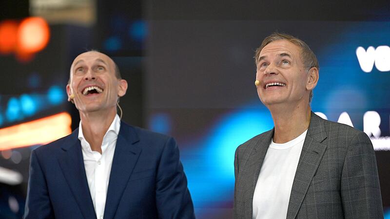 Ralf Brandstätter und Oliver Blume