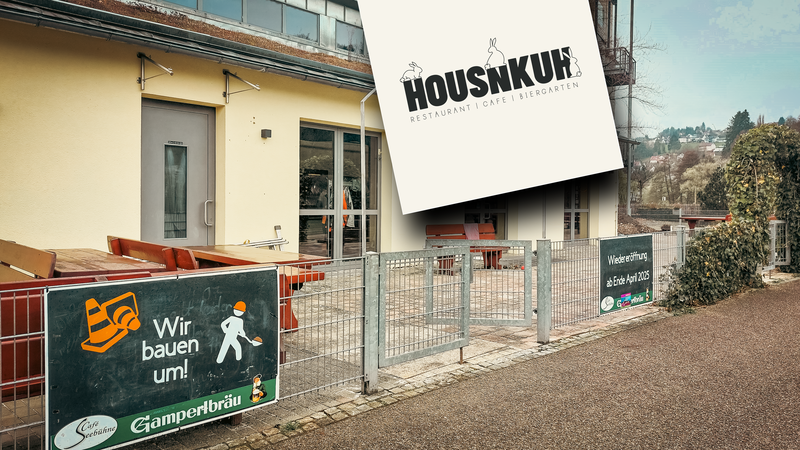 Aus dem Café an der Seebühne in Kronach wird die "Housnkuh"