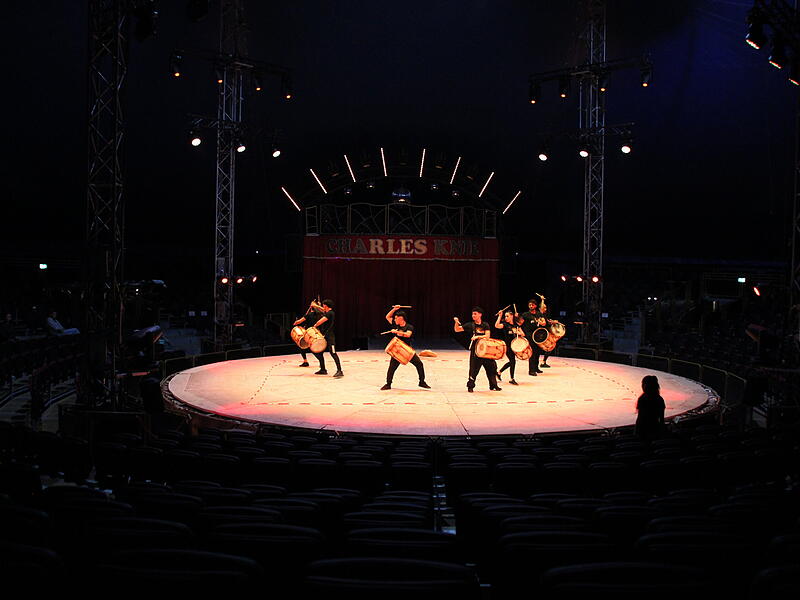 Blick hinter die Kulissen beim Zirkus Charles Knie