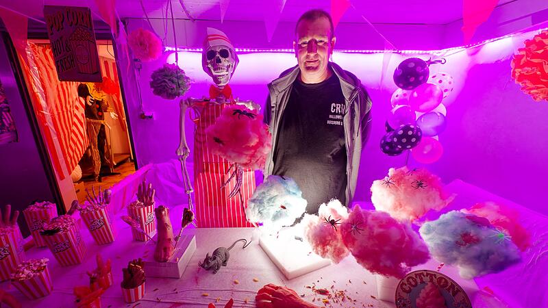 Besuch in Horror-Haus in Duisburg bei Halloween-Fan Sven Wagner