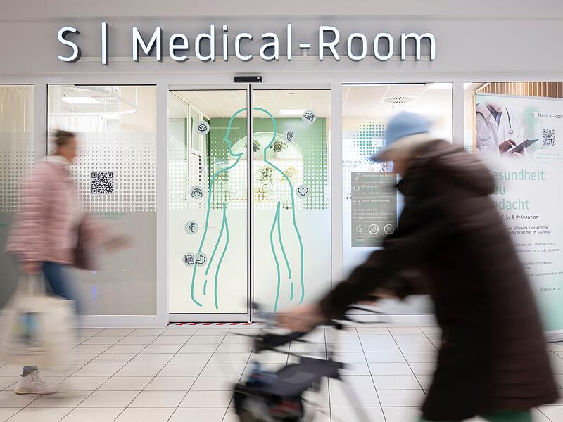 Telemedizin-Praxis in Kaufland-Center