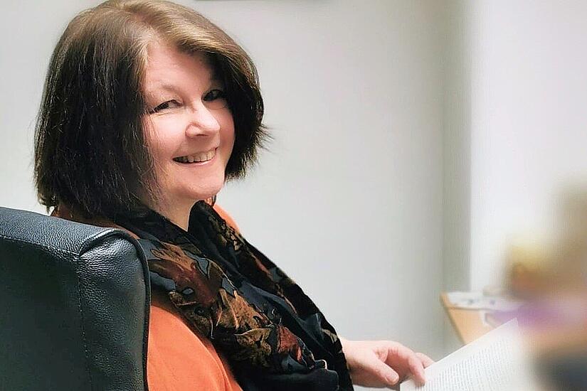 Die Schriftstellerin Elizabeth Horn.