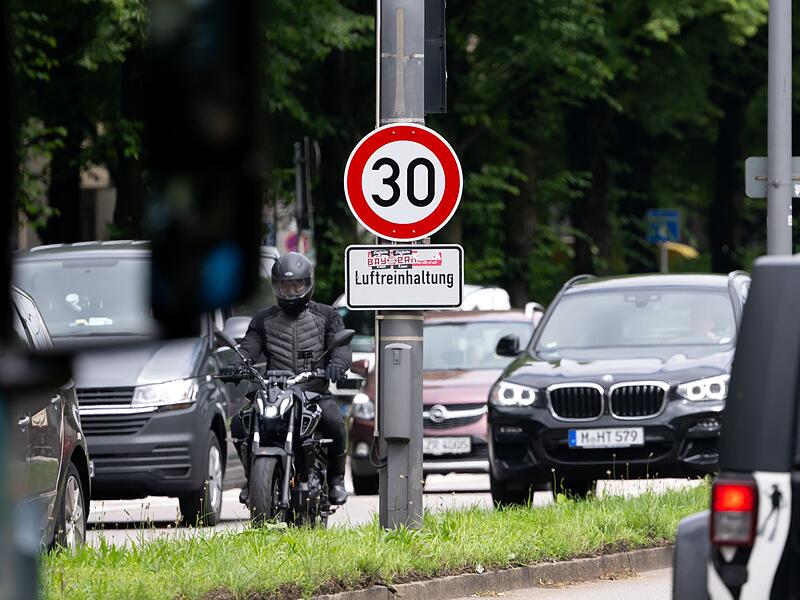 Tempo 30 auf dem Mittleren Ring in M&uuml;nchen
