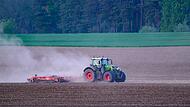 Landwirt bei der Arbeit