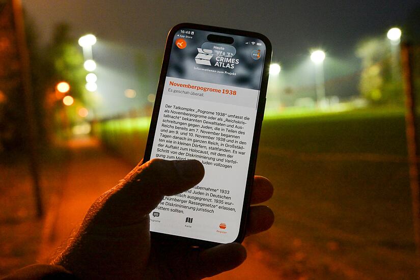 App zu NS-Verbrechen der Pogromnacht App zu NS-Verbrechen der Pogromnacht