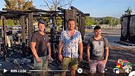 Valmir "Vali" Ferizi (Mitte) und seine Kollegen machen ihren Gästen in einer Videobotschaft auf Facebook Hoffnung.