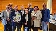Von links: Mario Götz (Landrat Bad Kissingen), Dieter Muth, Matthias Klement, Johannes Krumm, Judith Dekant, Fridolin Zehner, Katja Habersack, Gerd Kleinhenz. Von links: Mario Götz (Landrat Bad Kissingen), Dieter Muth, Matthias Klement, Johannes Krumm, Judith Dekant, Fridolin Zehner, Katja Habersack, Gerd Kleinhenz.