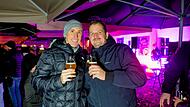 Viele Bambergerinnen und Bamberger feierten den Bockbieranstich im Bootshaus.