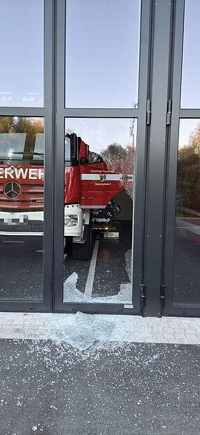 Einbruch in neue Feuerwehrhalle Memmelsdorf Einbruch in neue Feuerwehrhalle Memmelsdorf