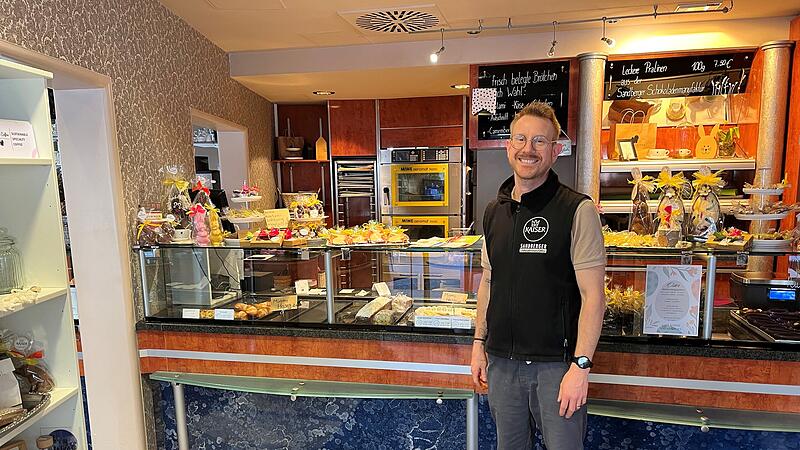 Nicolas Borst ist Juniorchef des Café Kaiser in Bad Kissingen.