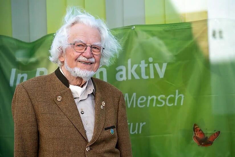 Portait Dr. Friedrich Oehme | Ehrenzeichen des Bayerischen Ministerpr&auml;sidenten