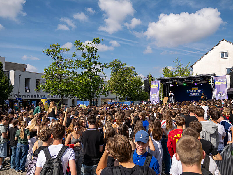 Antenne Bayern Schulhof Gig 2025 HöchstadtAntenne Bayern Schulhof Gig 2025 Höchstadt Der Antenne Bayern Schulhof Gig in Höchstadt, am Freitag, 18. Juli.