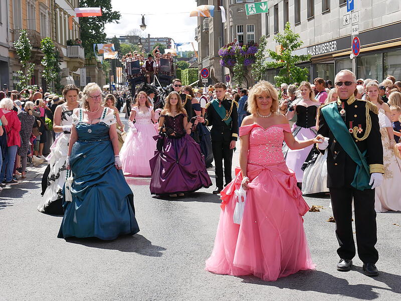 Auch eine Gruppe PrincesSa Romantica war dabei.