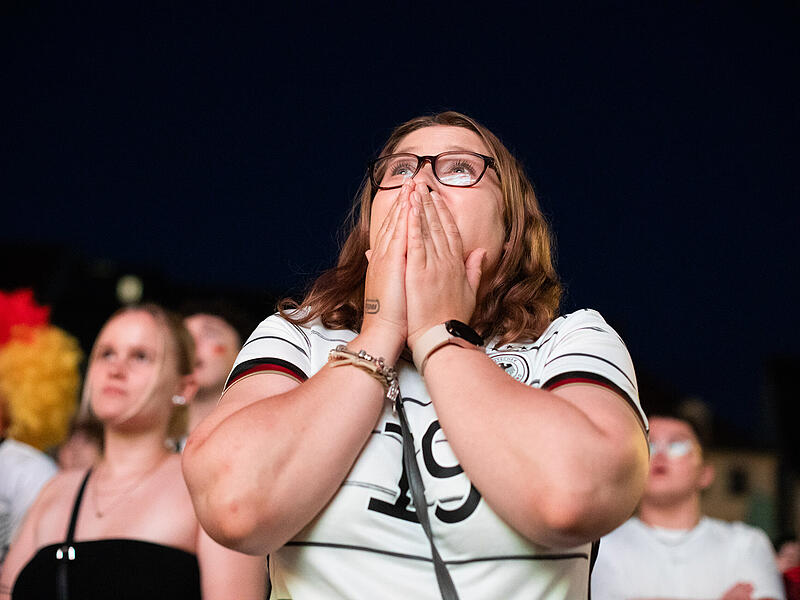 Public Viewing in Bamberg bei deutscher WM-Niederlage