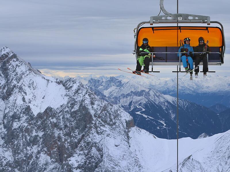 Skigebiet Zugspitze