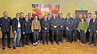In Ebermannstadt wurden die aktiven Feuerwehrleute f&uuml;r langj&auml;hrigen Einsatz gew&uuml;rdigt.