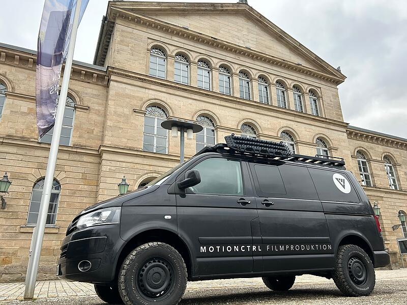 Landestheater Coburg als Fotokulisse einer internationalen Werbekampagne
