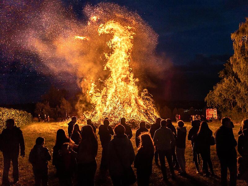 Im Coburger Land finden am Wochenende einige Sonnwendfeuer statt.